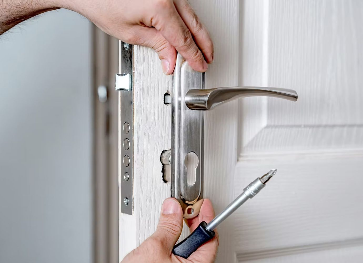 Installing a commercial-grade lock