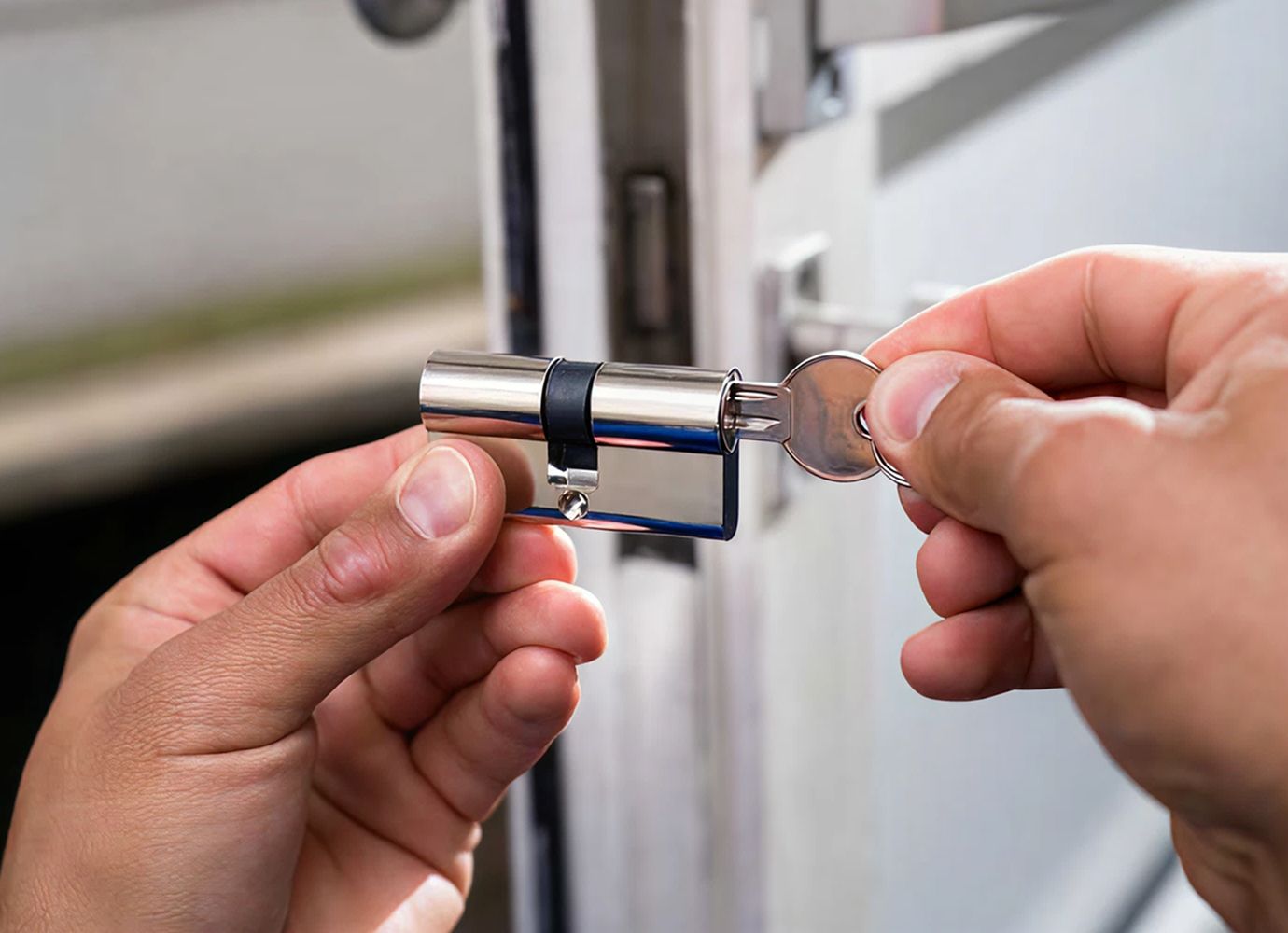 Installing a high-quality home lock