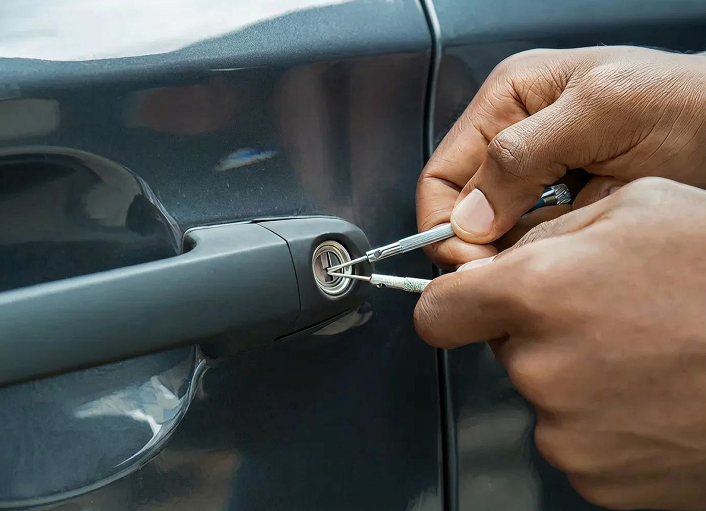 Car lockout roadside locksmith service